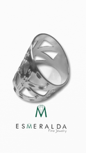 Load image into Gallery viewer, Esmeralda's Wonder Woman Fine Silver Ring - Esmeralda Fine Jewlery