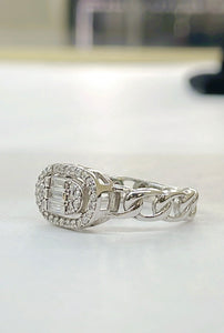 Chain link ring
