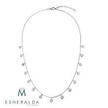 Load image into Gallery viewer, Cascade Choker - Esmeralda Fine jewlery llc