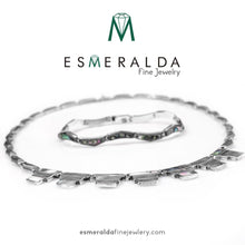 Load image into Gallery viewer, Abalone Shell Necklace &amp; Bracelet Set - Esmeralda Fine Jewlery