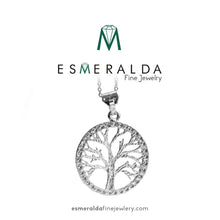 Load image into Gallery viewer, Tree of Life Silver Pendant - Esmeralda Fine Jewlery