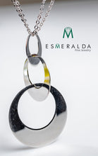 Load image into Gallery viewer, Circle of Life Design Necklace &amp; Earring Set - Esmeralda Fine Jewlery