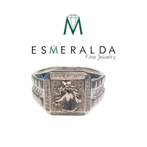Horse Design Fine Silver Ring - Esmeralda Fine Jewlery