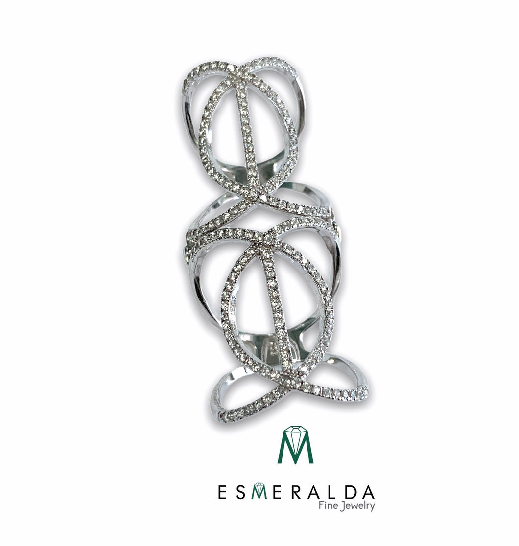 Esmeralda’s Elongated Ring - Esmeralda Fine Jewlery