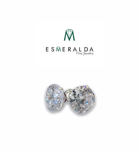 White Gemstone Earrings - Esmeralda Fine Jewlery