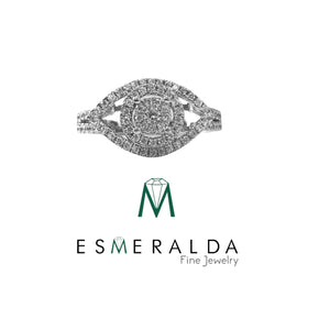 Eye Design Ring - Esmeralda Fine Jewlery
