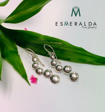 Load image into Gallery viewer, Dangling Dots Earrings - Esmeralda Fine Jewlery