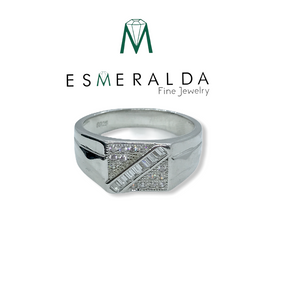 Men's Silver Ring - Esmeralda Fine Jewlery