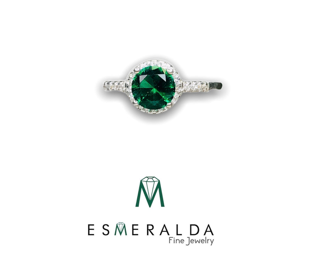 Emerald Green Gemstone Ring. - Esmeralda Fine Jewlery