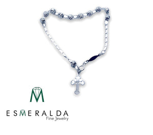 Cross Charm Bracelet - Esmeralda Fine Jewlery