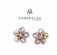 Load image into Gallery viewer, Flower Earrings - Esmeralda Fine Jewlery