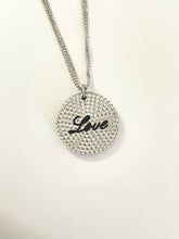 Load image into Gallery viewer, Love Pendant Silver Necklace