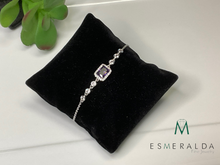 Load image into Gallery viewer, amethyst stone bracelet