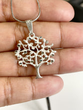 Load image into Gallery viewer, Hand Detail Tree of Life Pendant