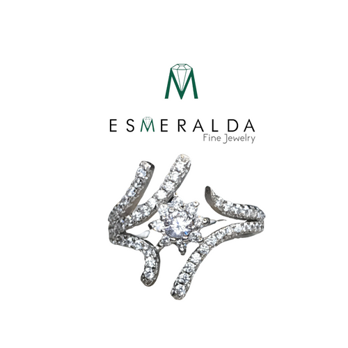 Floating Star Ring - Esmeralda Fine Jewlery