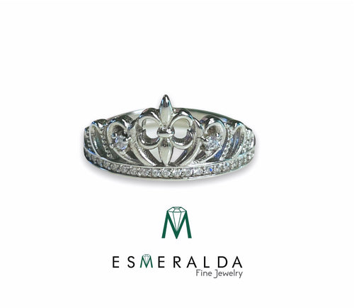 Luxury Crown Silver Ring